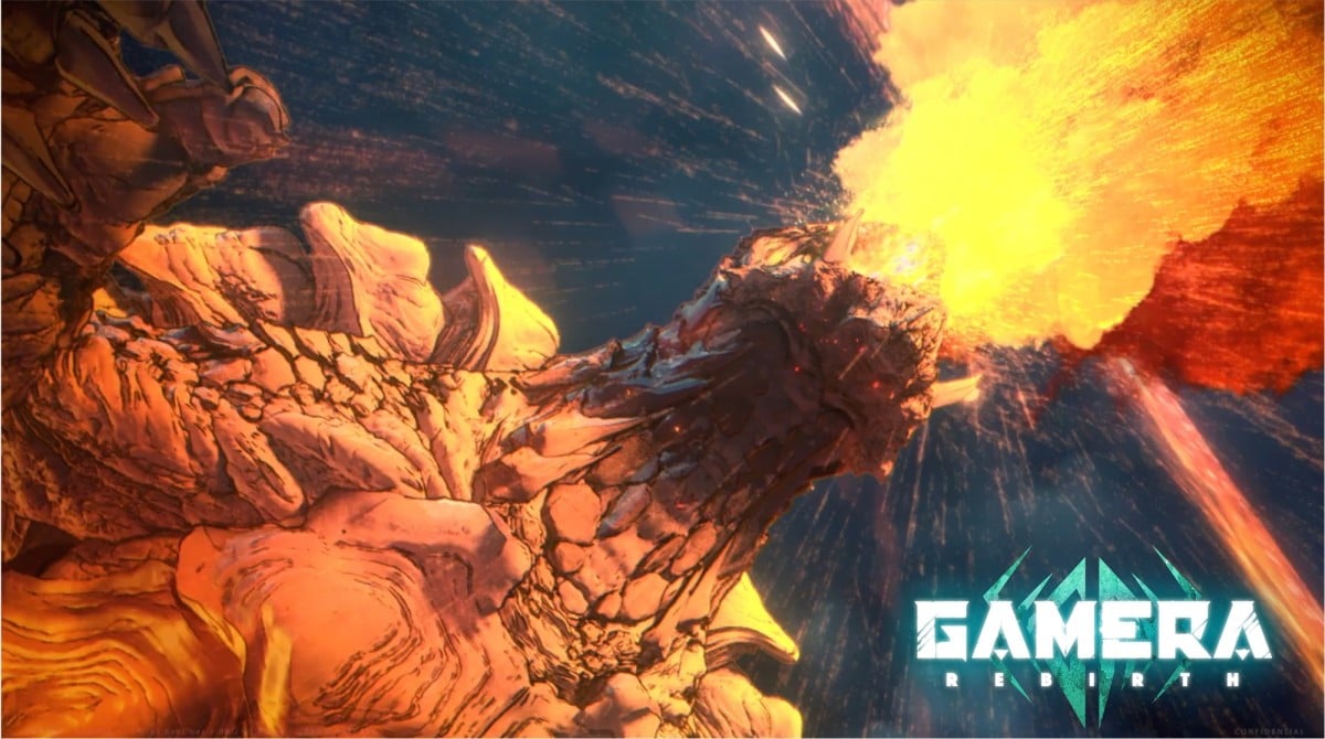大怪獣“ガメラ”新作アニメ『GAMERA -Rebirth-』2023年配信決定