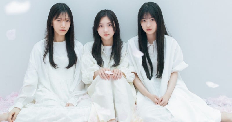 櫻坂46谷口愛季・的野美青・村山美羽、白ワンピをまとい天使のような