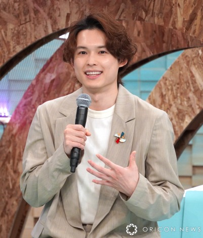 『2023 君の声が聴きたいプロジェクト』取材会に出席したSixTONES・松村北斗 （C）ORICON NewS inc. 