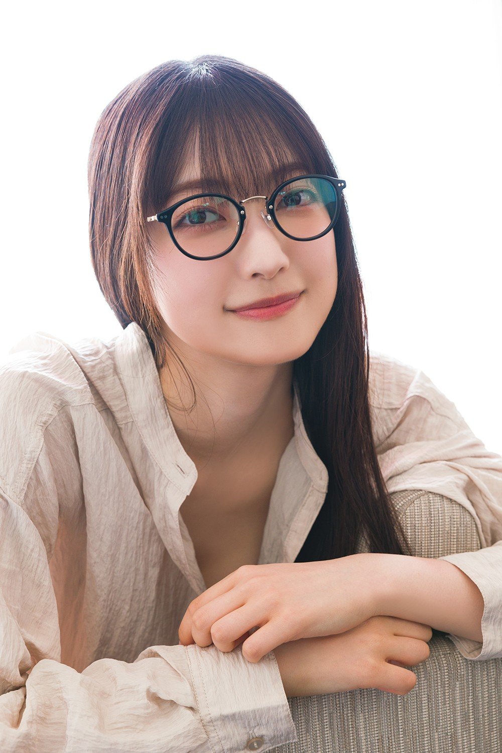 画像・写真 | 櫻坂46大園玲、黄色のランジェリーまとい上目遣い