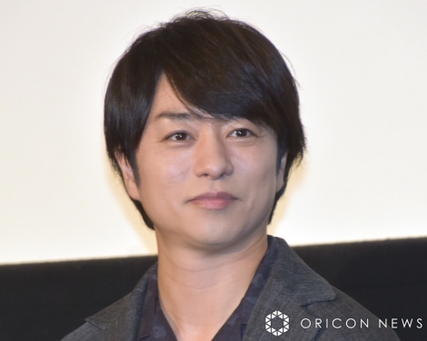 『映画 ネメシス 黄金螺旋の謎』大ヒット御礼舞台あいさつに登場した櫻井翔 （C）ORICON NewS inc. 