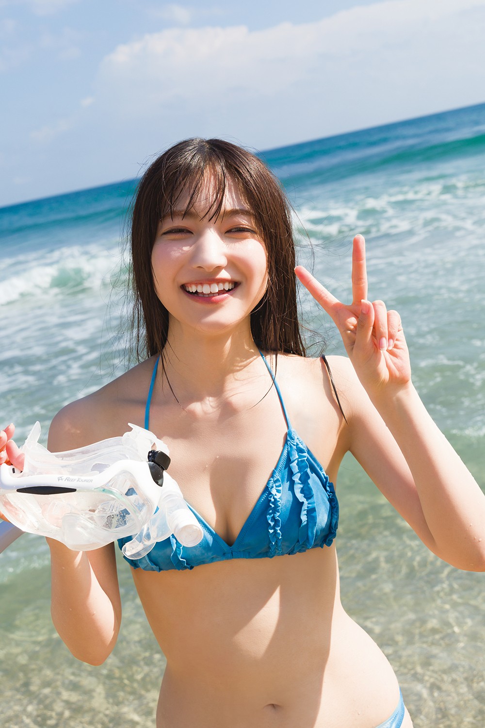 小川麗奈 水着 画像・写真 | 櫻坂46大園玲、プールサイドではしゃぐ彼女感水着ショット 1st写真集封入ポストカード第2弾 32枚目 | ORICON NEWS