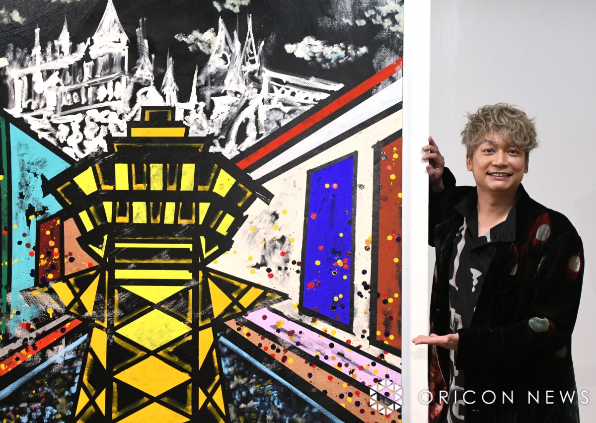 WwWHO AM I ]SHINGO KATORI ART JAPAN TOUR]x͂ݎނɏoȂT (C)ORICON NewS inc. 