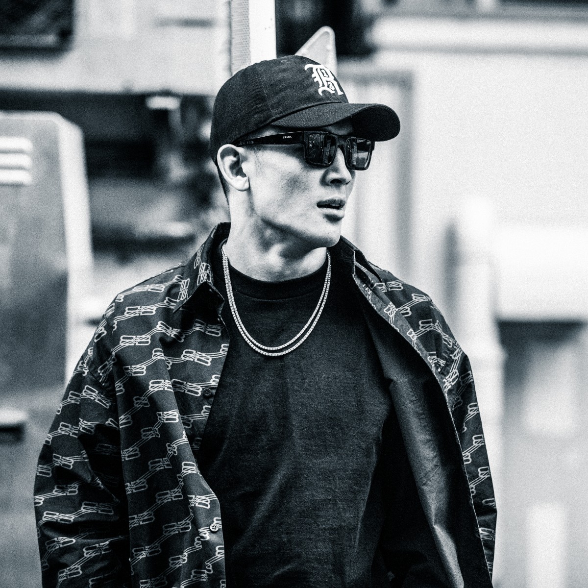 KHI INDUSTRY 萩原京平 キャップ ブラック 完売アイテム】kh.industry