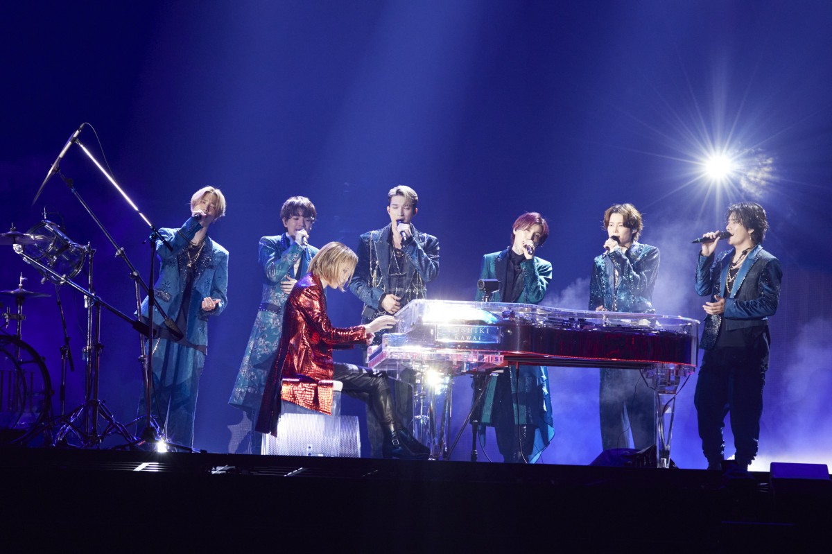 ミュージック SixTONES LIVE at TOKYO DOME SixTONES 初の東京ドーム公演にYOSHIKIが登場 約束果たし…ドラム
