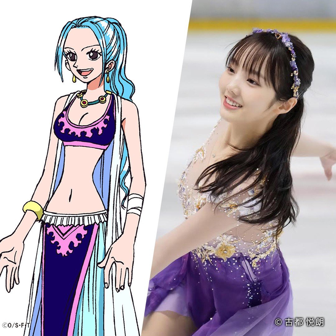 本田真凜、アイスショーで宇野昌磨と共演 『ONE PIECE ON ICE』で