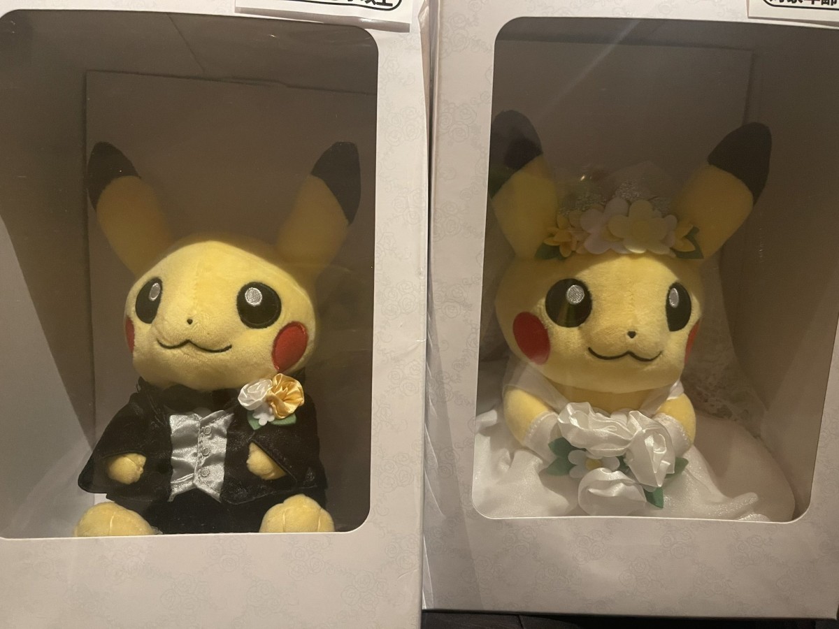 ピカチュウ ウエディング フォトフレーム ポケモン ポケモン ピカチュウ ウェディング フォトフレーム インテリア小物