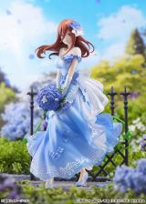 五等分の花嫁』三玖、青のドレス姿で照れ 1／7スケールフィギュア登場 