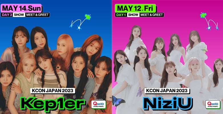 KCON JAPAN 2023』SHOWのMC決定 Kep1er＆NiziUらガールズ