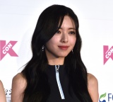 �wKCON JAPAN 2023�x���b�h�J�[�y�b�g�ɓo�ꂵ��ITZY�E���i(C)ORICON NewS inc. 