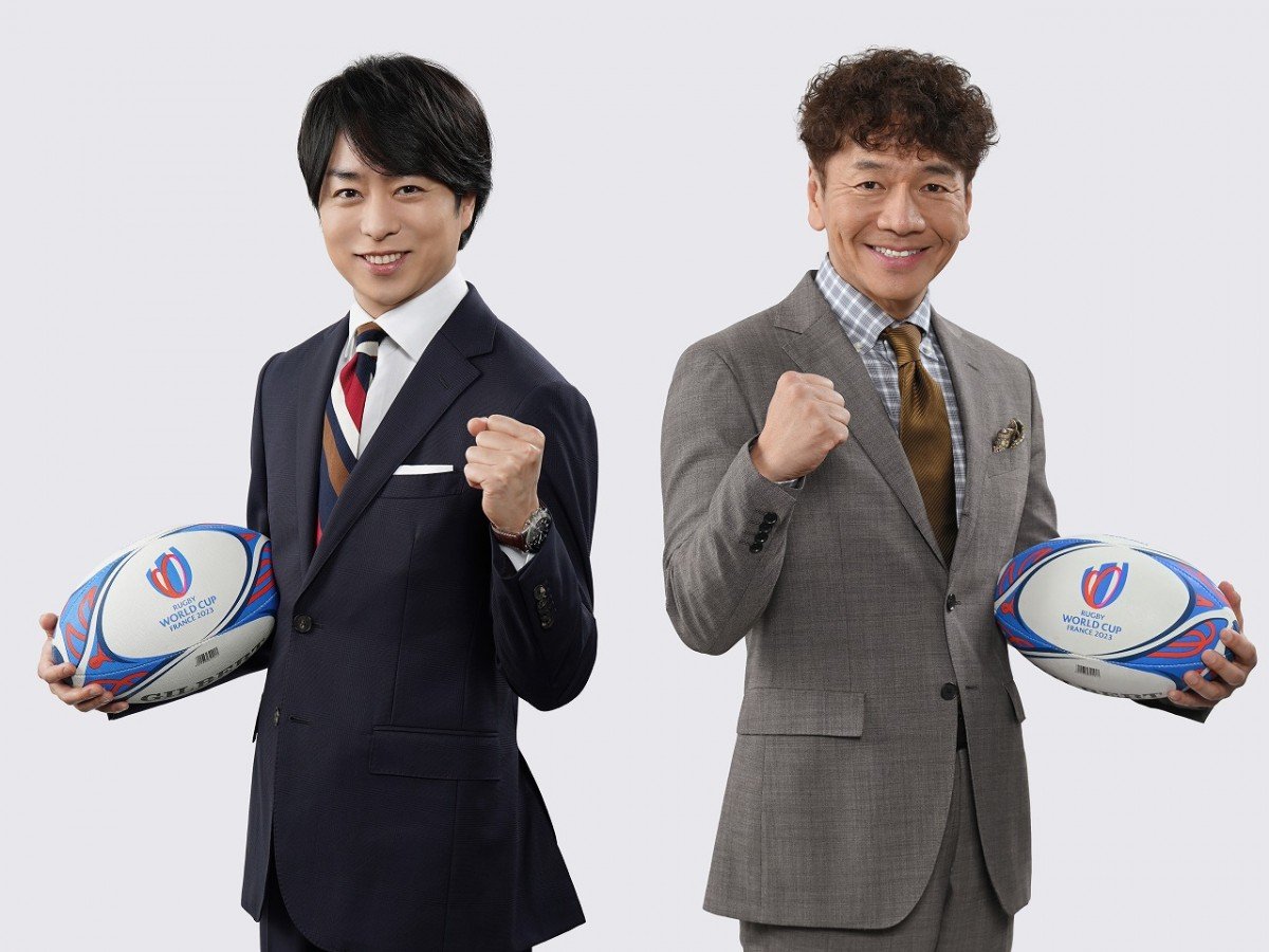 櫻井翔、日テレ系ラグビーW杯SPサポーターに2大会連続で就任「大きく