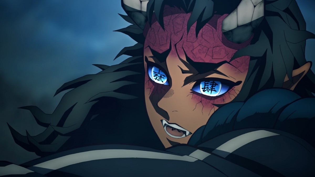 鬼滅の刃 刀鍛冶の里 場面写　ブロマイド　くじ 可楽　哀絶　積怒　空喜　憎珀天 画像・写真 | 『鬼滅の刃』憎珀天の提供イラスト公開 炭治郎を襲う