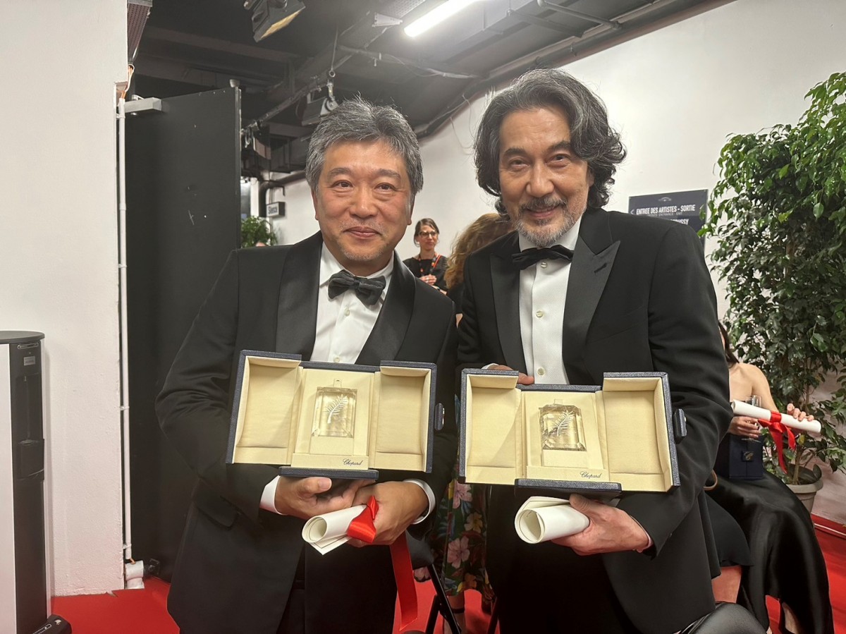 第74回カンヌ国際映画祭」役所広司が最優秀男優賞＆是枝裕和監督『怪物』の坂元裕二が脚本賞 | ORICON NEWS