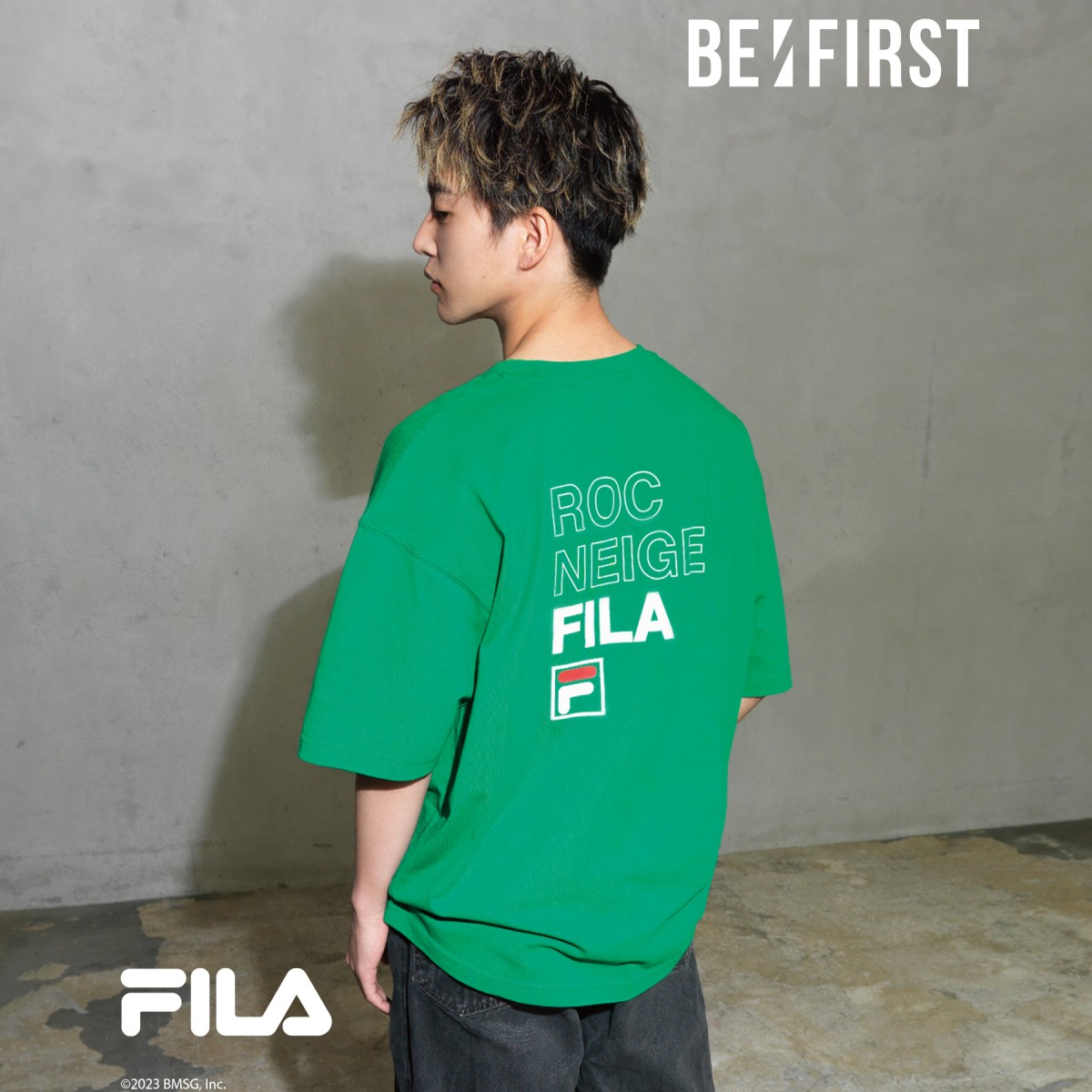 画像・写真 | BE:FIRST、夏に映えるビビットなTシャツ姿披露 FILAの