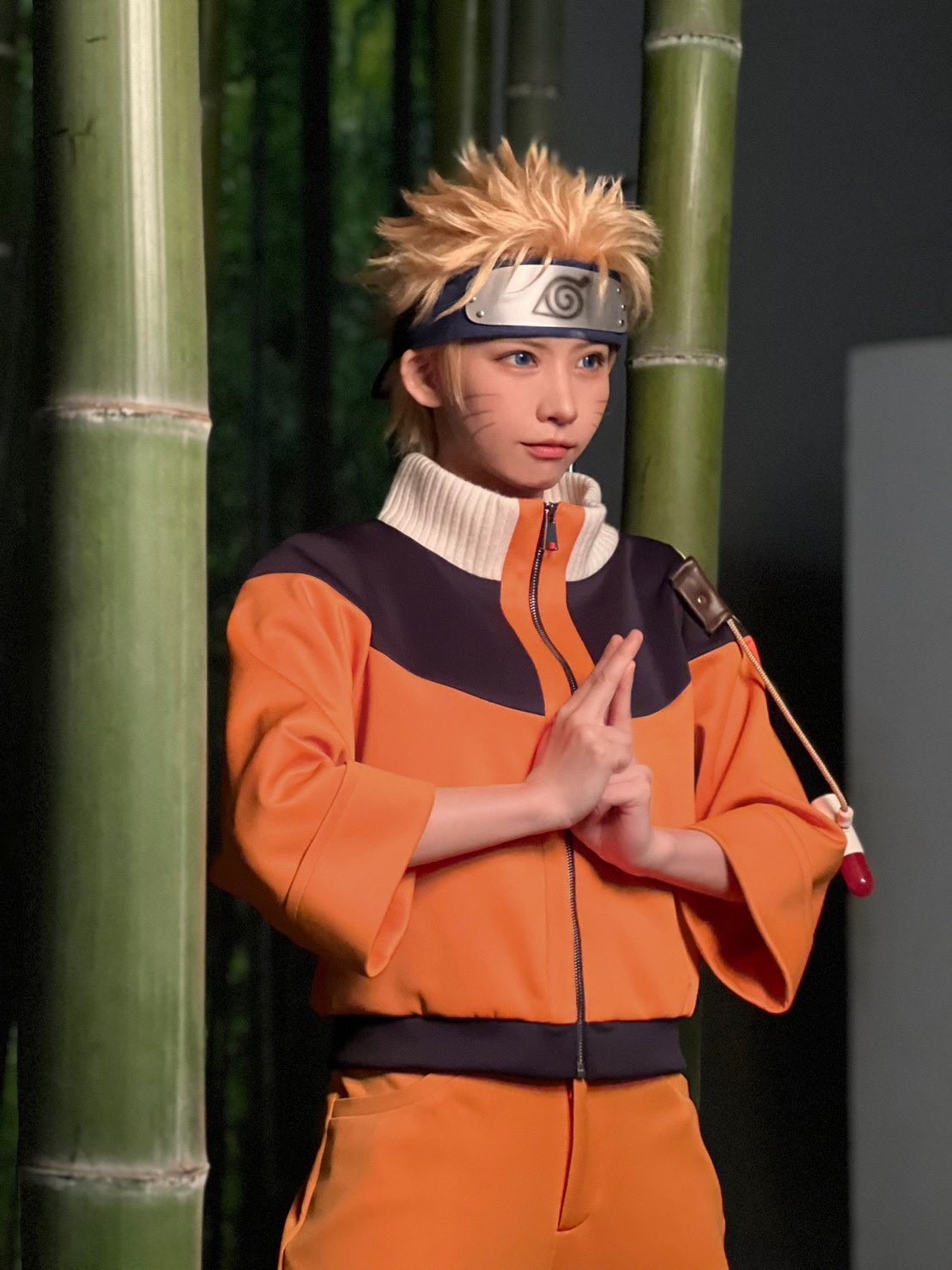 えなこ『NARUTO』ナルト姿でおいろけの術も コスプレに「すげぇ