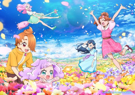 『映画プリキュアオールスターズF』新場面カット （C）2023 映画プリキュアオールスターズＦ製作委員会 