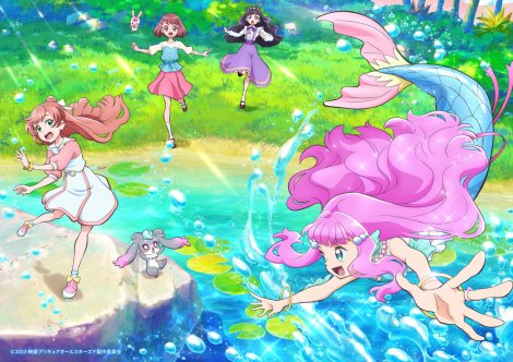 『映画プリキュアオールスターズF』新場面カット （C）2023 映画プリキュアオールスターズＦ製作委員会 