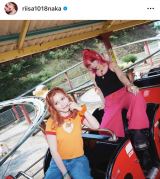 ���E�ꂢ����i���j�ƁA�n���E��B�̃����w�����i����j�ŎB�e���s���������ˎс@�i�ʐ^�̓C���X�^�O�������j 