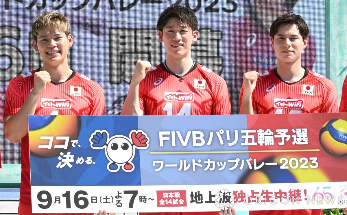 バレーボール日本代表石川祐希、後輩・西田有志＆高橋藍に強めにイジ