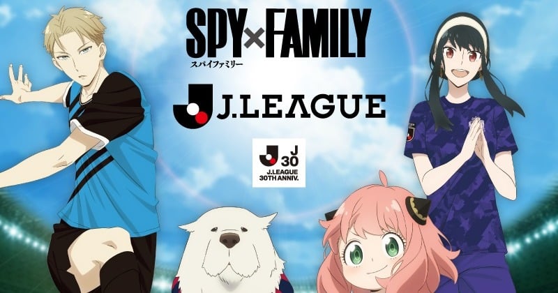 『SPY×FAMILY』とJリーグがコラボ 記念グッズ絵柄公開でアーニャ