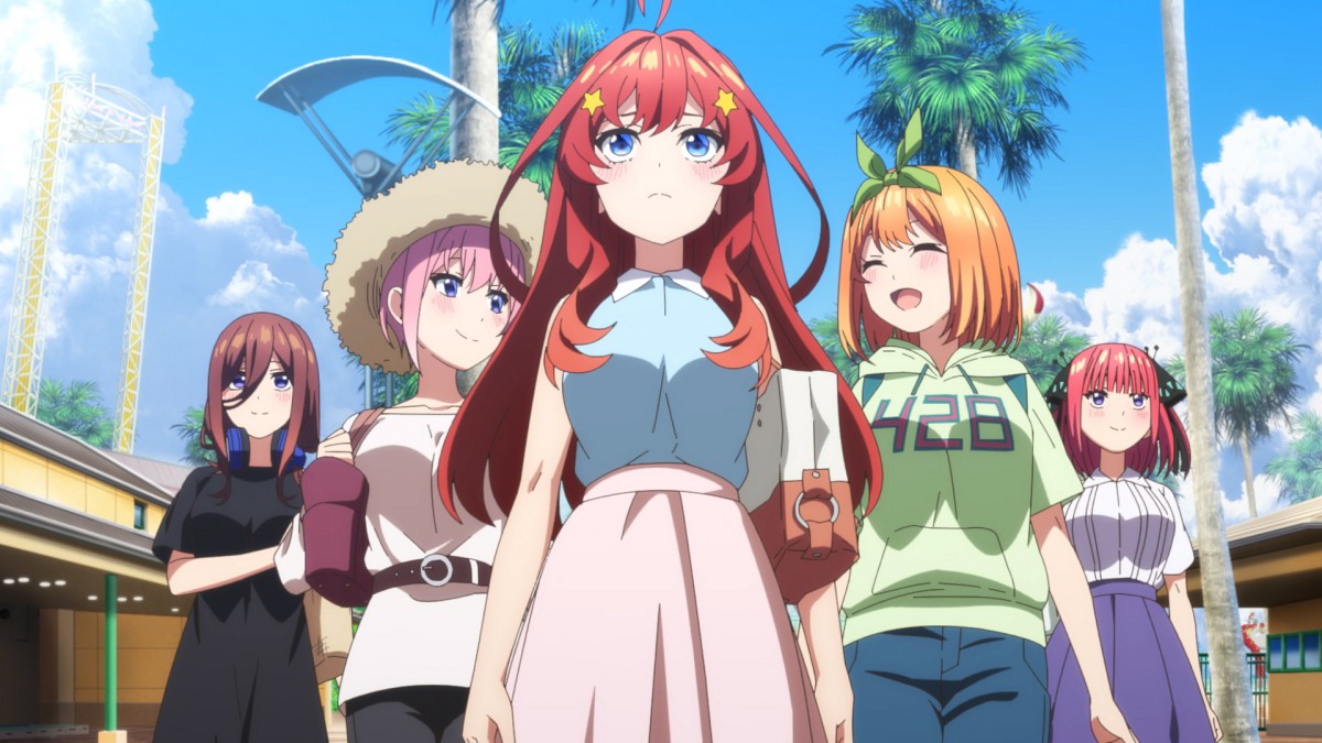 五等分の花嫁∽』ノンクレジットOP映像公開でファン歓喜「14秒
