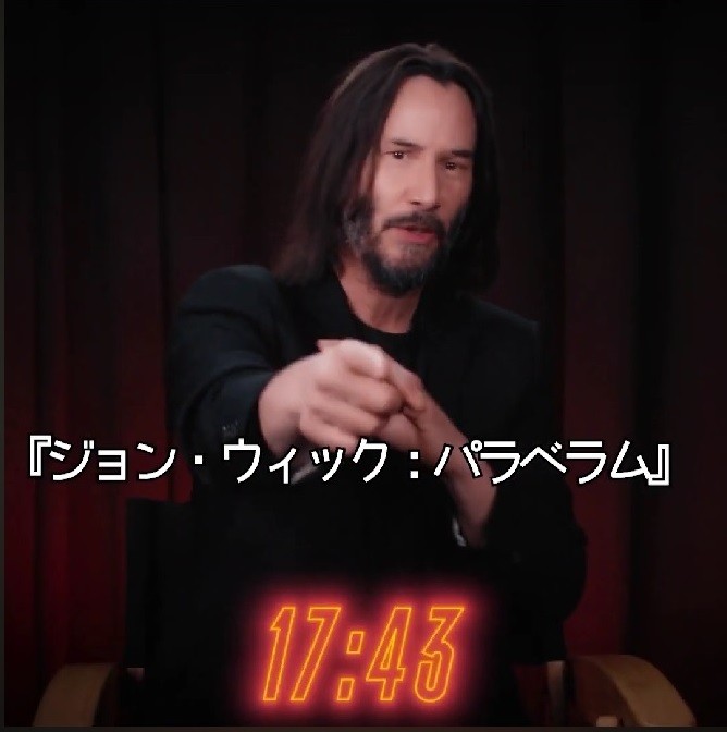 キアヌ・リーブスが60秒チャレンジ、早口＆独特の間でジョン・ウィック