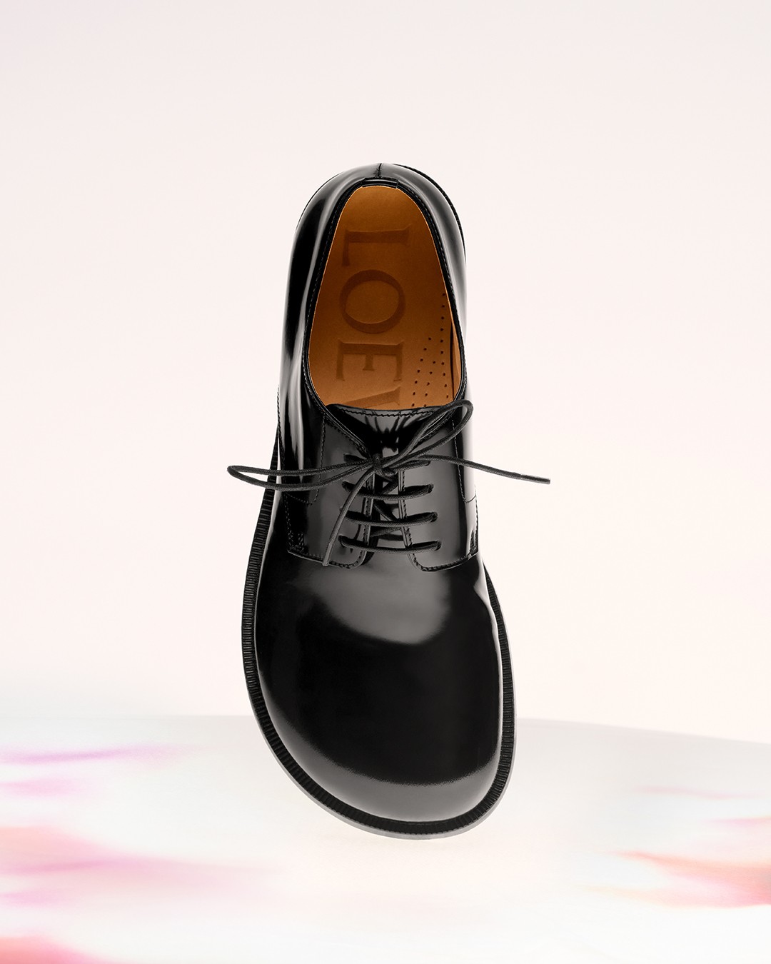 LOEWE campoブラック ダービーシューズ LOEWE ロエベ 外羽根式シューズ CAMPO LACE UP ダービーシューズ