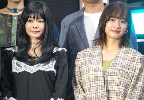 「DMM TV新作発表会『#DMM TV まつり 〜Original Content Lineup〜』」に登場した（左から）真木よう子、門脇麦（C）ORICON NewS inc. 