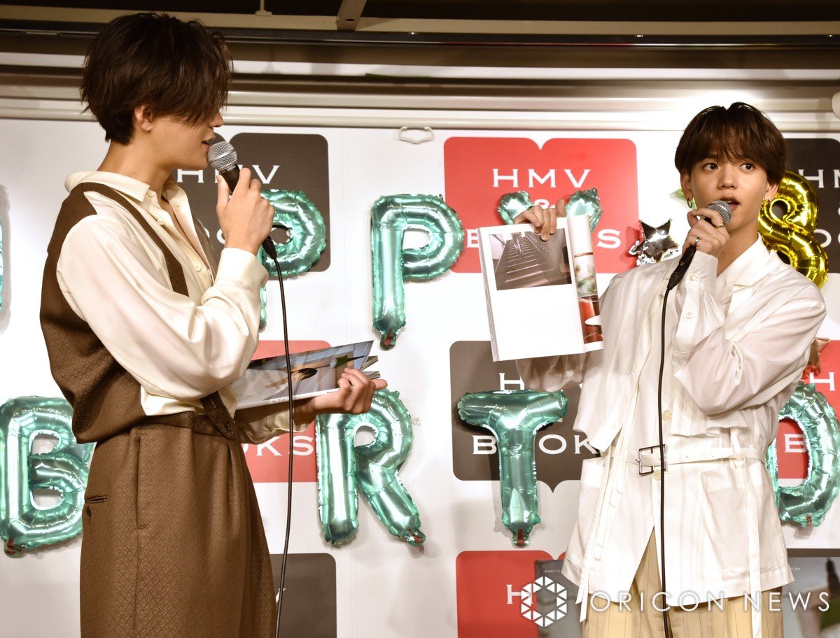 FANTASTICS・八木勇征＆中島颯太、イベント前取材会でボケ倒し