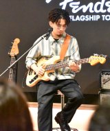 wFender Flagship Tokyo Special Event with VaPxJÂKing GnuEVaP (C)ORICON NewS inc. 