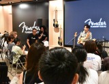 wFender Flagship Tokyo Special Event with VaPxJÂKing GnuEVaP (C)ORICON NewS inc. 