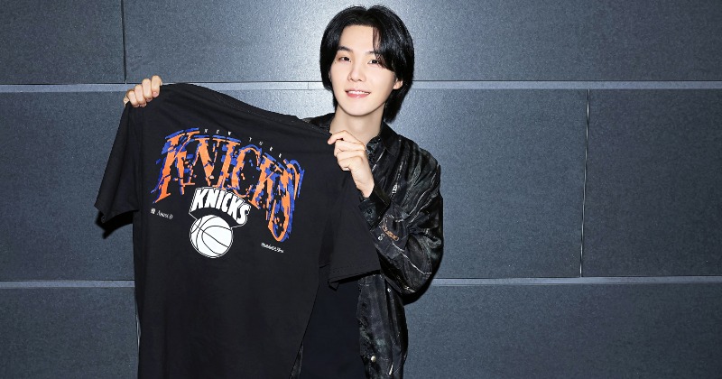 NBAアンバサダーのBTS・SUGA、米Mitchell＆Nessとコラボ 長年のファン