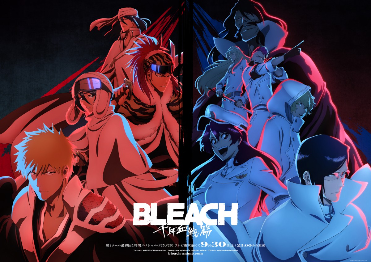 BLEACH』最終回は1時間SP 前半戦の総集篇も放送決定 新ビジュアル解禁で一護やルキアたち | ORICON NEWS