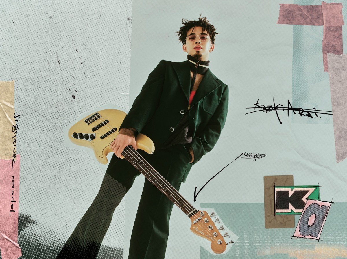 King Gnu・新井和輝、最新シグネチュア＆新曲を語り尽くす バンドは