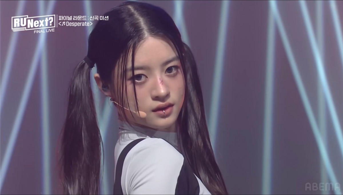 ILLIT ミンジュ MINJU あっちむいてほい　オフラインイベント　負け 画像・写真 | 『R U Next？』発ガールズグループ「I'LL-IT