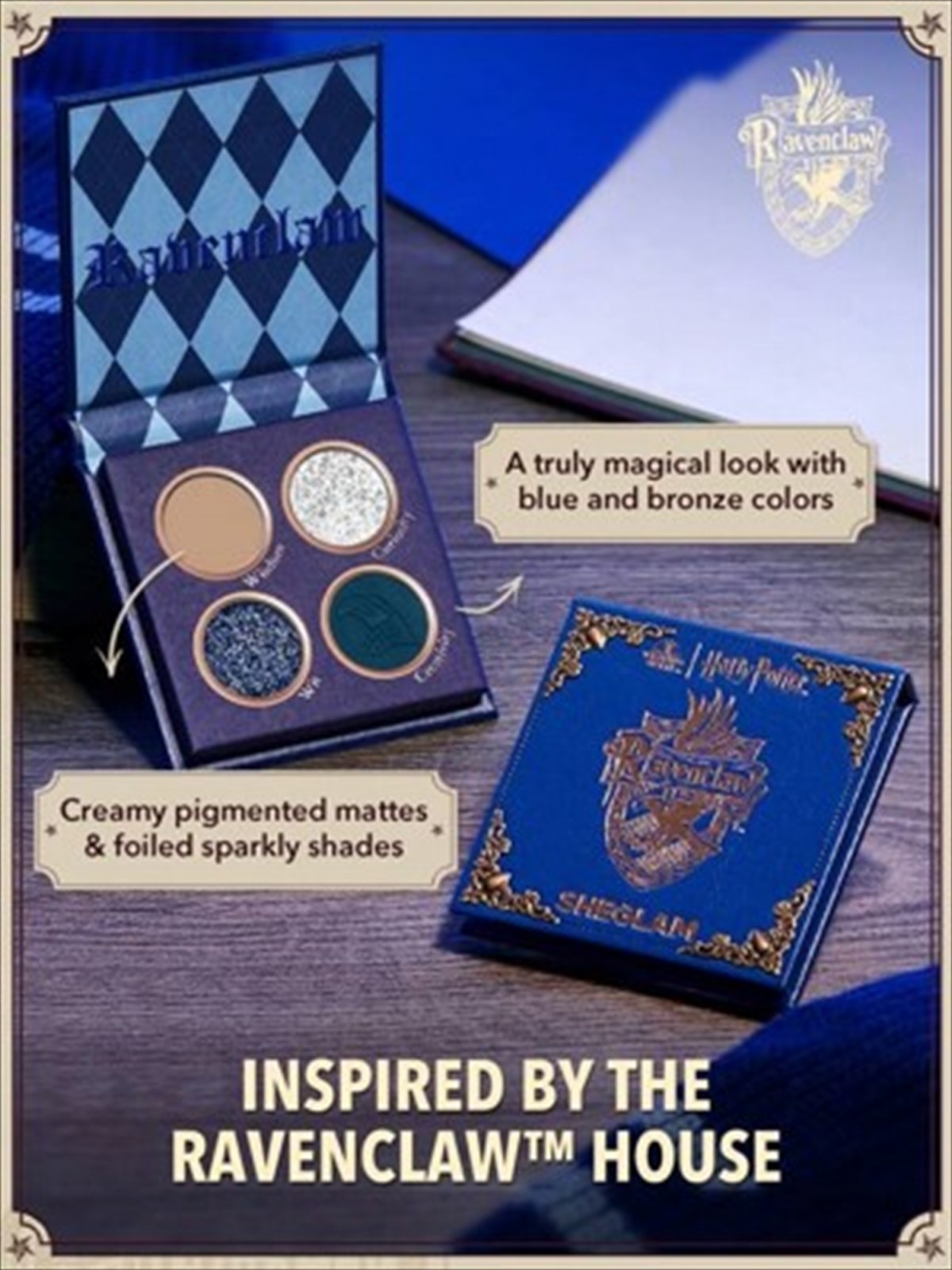 ハリー・ポッター”魔法学校の世界観あふれるコスメアイテム、SHEGLAM 