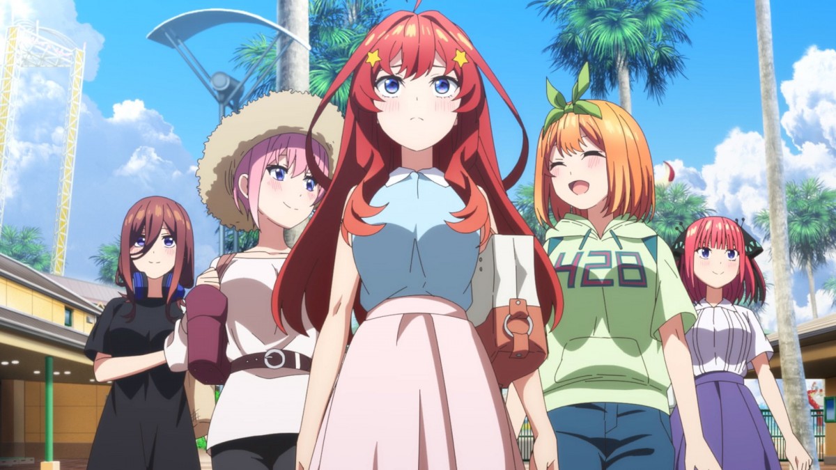 五等分の花嫁　フィルム　二乃　三玖 五等分の花嫁∽」二乃、三玖といつでも一緒♪ 五人五色の想いが