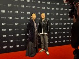 トロント国際映画祭でワールドプレミア上映された映画『大いなる不在』（左から）森山未來、近浦啓監督 
