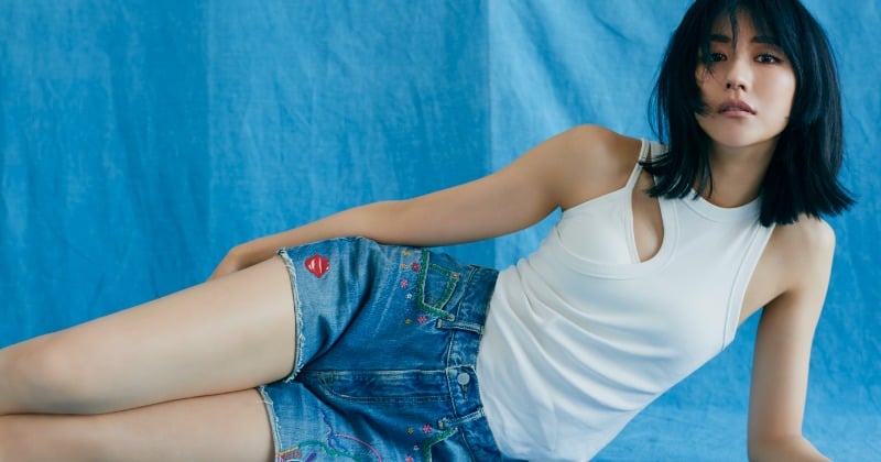 櫻坂46土生瑞穂、肌見せスタイリングのデニムショット解禁「私も“味が