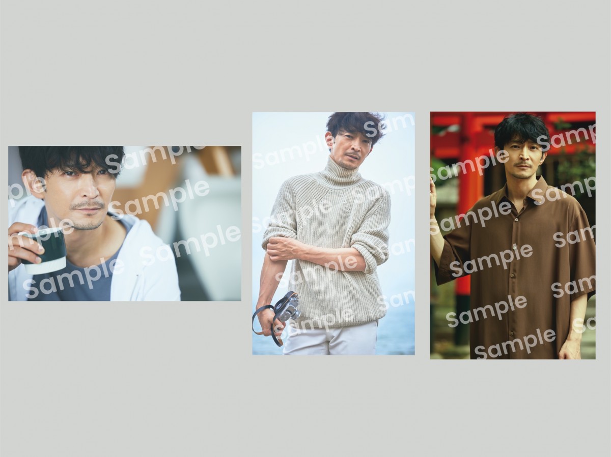 津田健次郎52歳の写真集表紙が公開 ブラックスーツで大人の色気