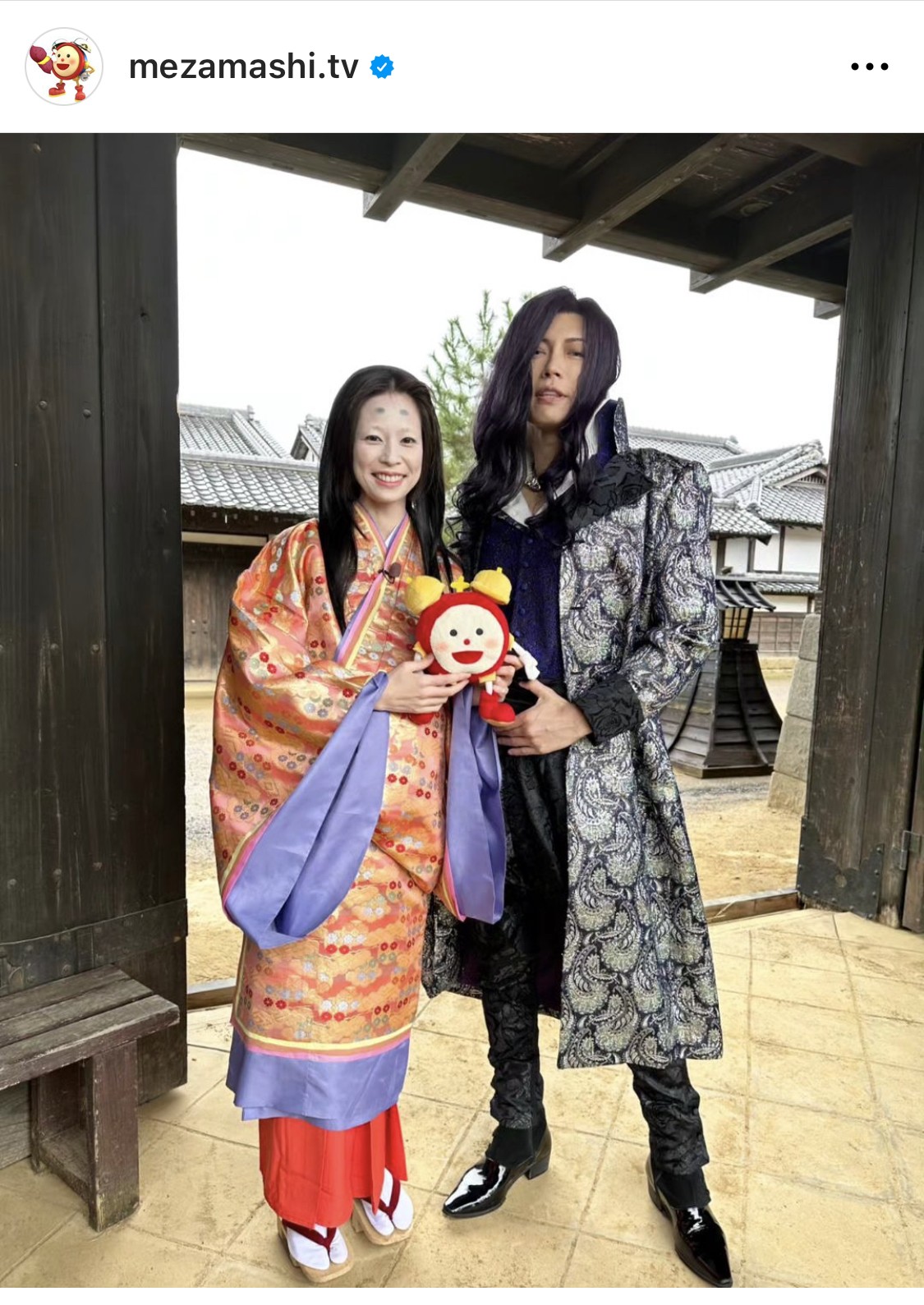 鈴木唯 画像・写真 | フジ鈴木唯アナ、衝撃の“お歯黒”メイク姿に反響「インパクトが半端ない」「夢に出そう」 GACKTは「きついな～」 2枚目 |  ORICON NEWS