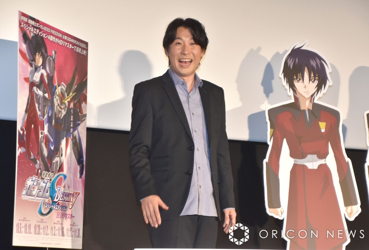 鈴村健一、完全新作『ガンダムSEED』の製作に驚き アフレコ終了報告も