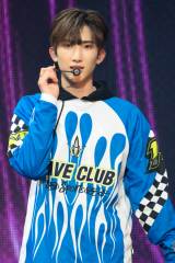 SEEUN=xikers���̓��{�P�ƌ����wxikers WORLD TOUR TRICKY HOUSE : FIRST ENCOUNTER IN JAPAN�x��� Photo by �{�c�_�j(C)KQ Entertainment 