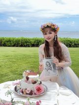 マウイマリ　mauimari 中川翔子さん着用　ワンピース　ドレス　ハワイ 中川翔子、ハワイで結婚式＆鮮やかドレス姿を披露 亡き父への思いも