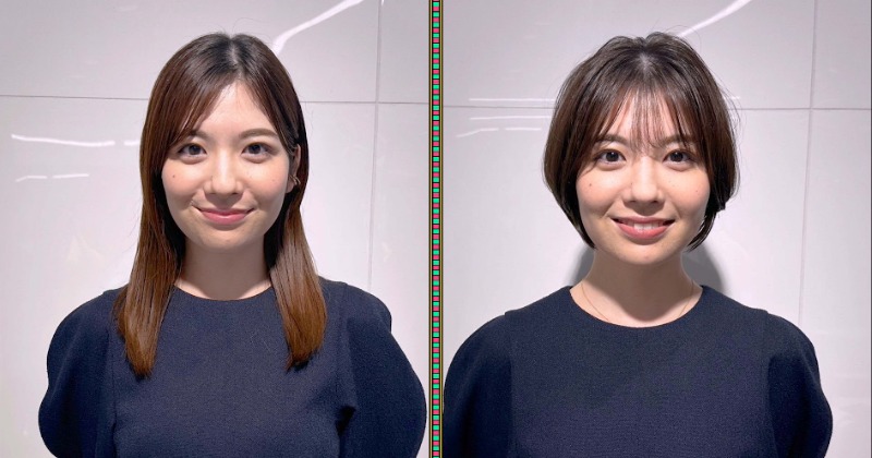 日テレ佐藤真知子アナ、番組企画で人生初のショートヘアに 変化