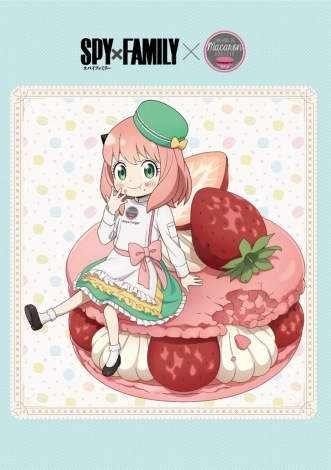 『SPY×FAMILY』×全日本マカロン協会のコラボファイル（C）遠藤達哉／集英社・SPY×FAMILY製作委員会 