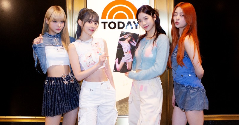 LE SSERAFIM、アメリカ地上波TVデビュー 米長寿番組『TODAY SHOW』で