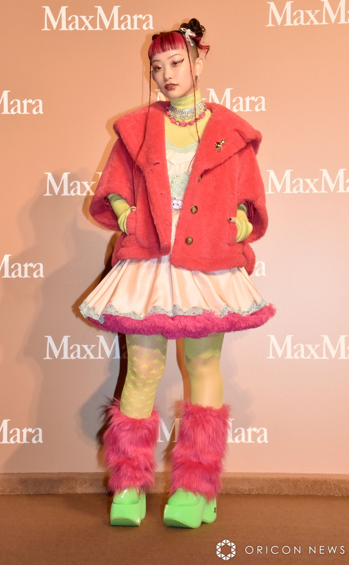 MaxMarauTeddy TEN ParkvI[vjOCxgɗꂵj̃JplEH (C)ORICON NewS inc. 