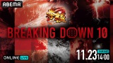 �wBreakingDown10�xABEMA PPV�Ő����p���� �u���܎����ŋ������v������L�O���J�[�h��\�� 