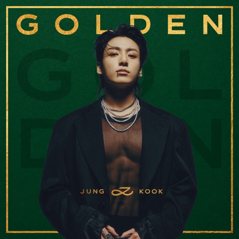 Jung Kook『GOLDEN』（BIGHIT MUSIC／2023年11月4日発売）　（P）&（C）BIGHIT MUSIC 